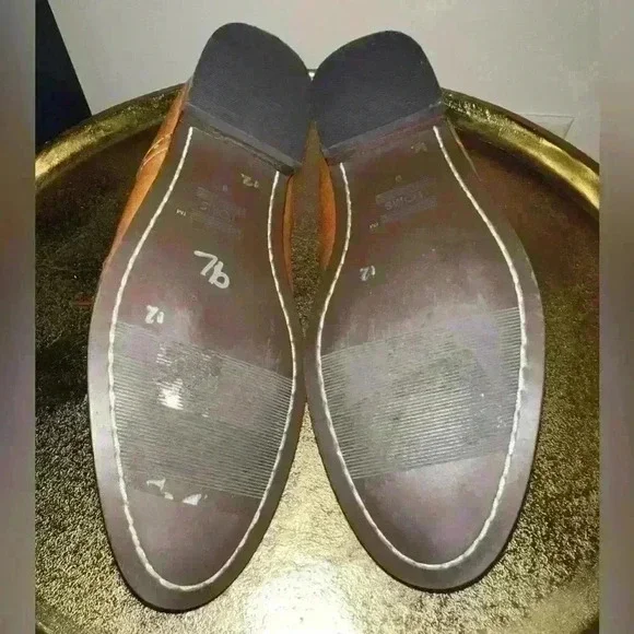 TOMS Oxford Lace-up Dress Shoe in Brown Leather - Picture 9 of 11